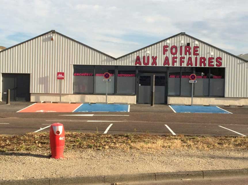 Photographie du magasin de Saône Achats - soldeur en France et en Europe - à Beaune